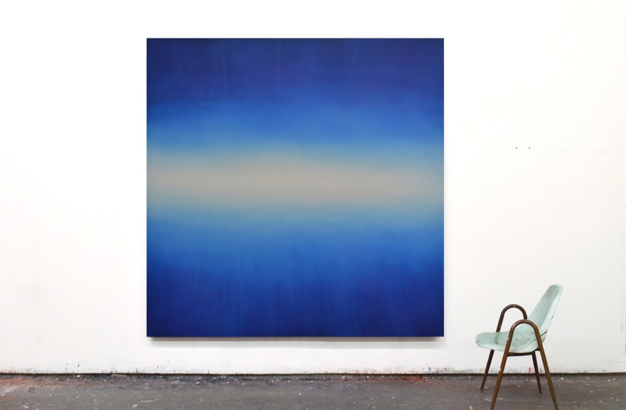 Alex Weinstein, Feeling Gravity's Pull, oil on canvas