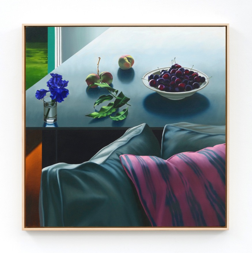 Bruce Cohen, Couch and Table, 2019, Oil on canvas