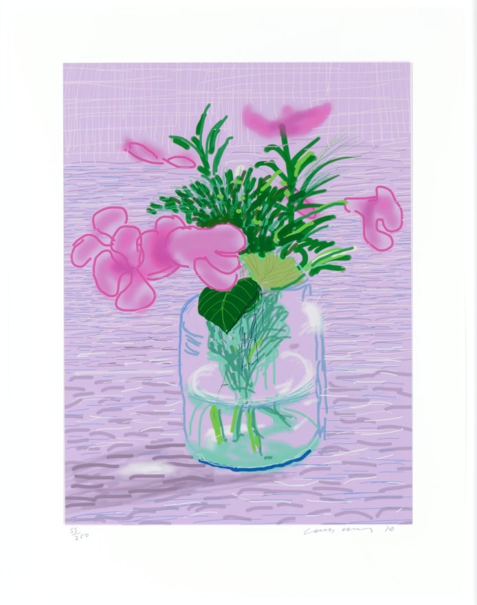 David Hockney, Untitled, ipad drawing