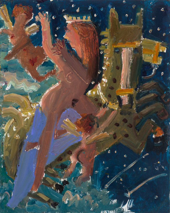 Kyle Staver Dawn, 2022 Oil on panel 10 x 8 in 25.4 x 20.3 cm (KST22.023)
