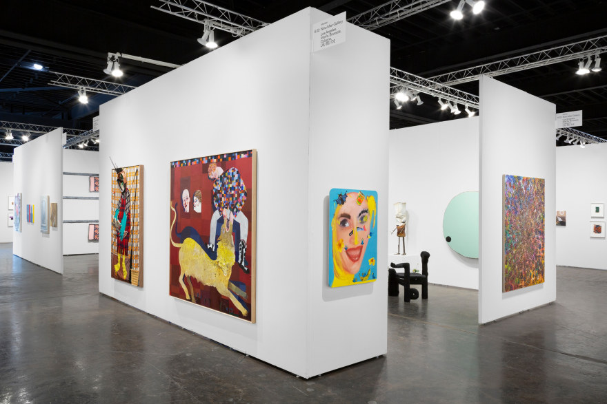Installation view of NADA Miami, 2021, Nino Mier Gallery