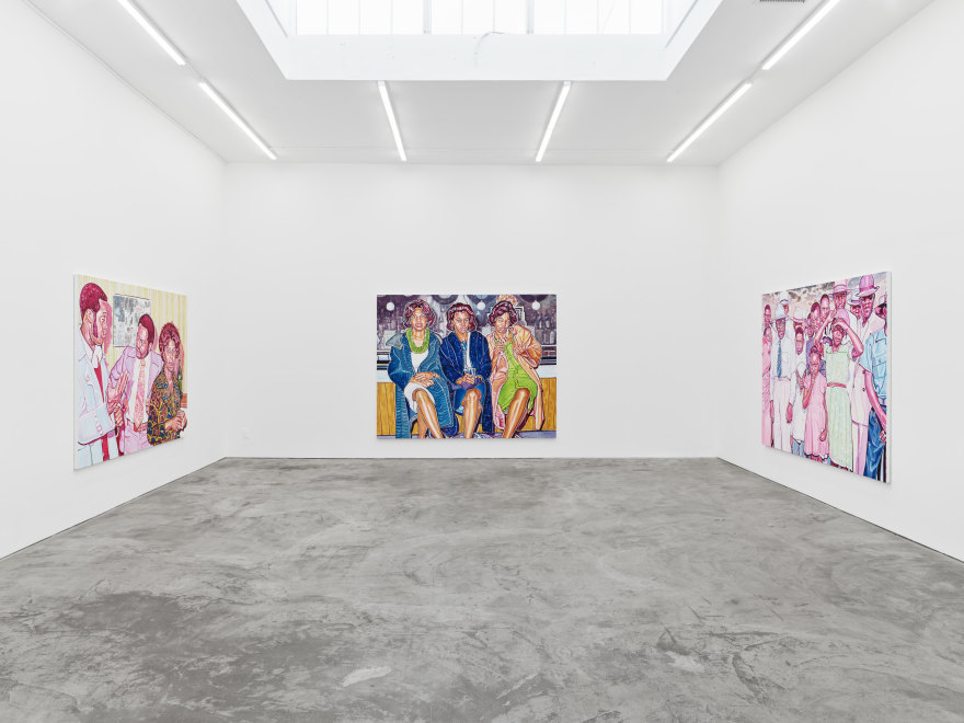 Installation view of Esiri Erheriene-Essi, Rememory, (July 23 - August 27, 2022), Nino Mier Gallery Two, Los Angeles.