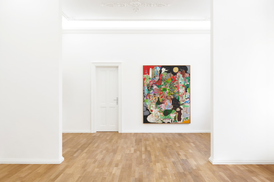 Installation view 8 of Michael Bauer: New Paintings (April 19-22, 2018) at Salon Nino Mier, Cologne