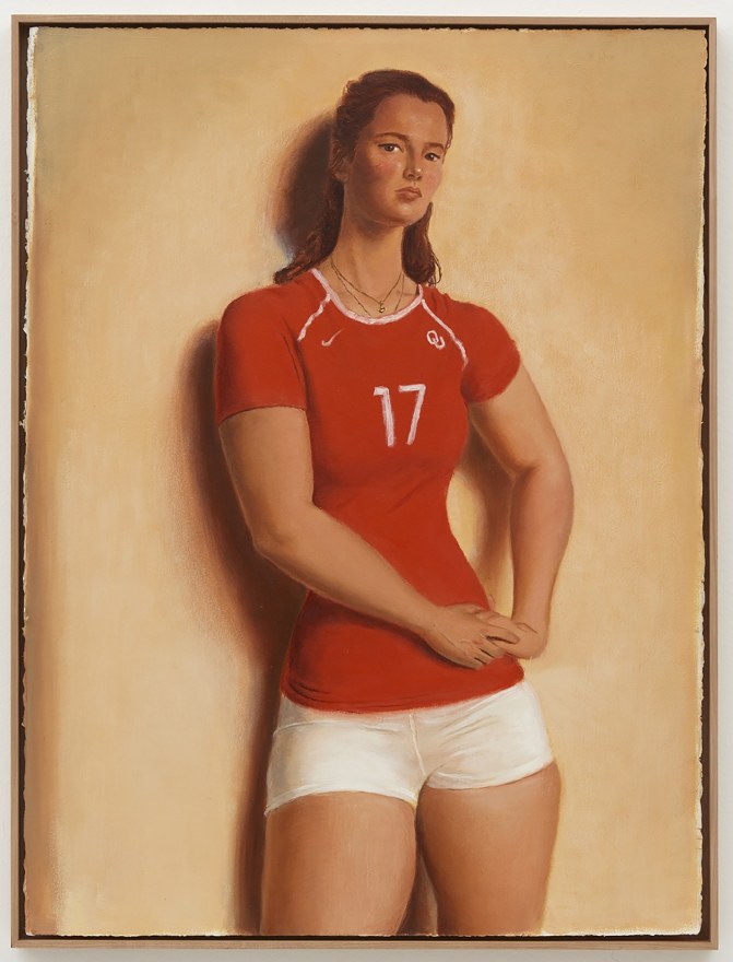Jansson Stegner, 17, 2016. Oil on paper, 30 x 22 in, 76.2 x 55.9 cm (JAS16.006)
