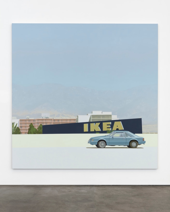 Jake Longstreth Burbank, 2021 Oil on canvas 84 x 84 in 213.4 x 213.4 cm (JLO21.034)