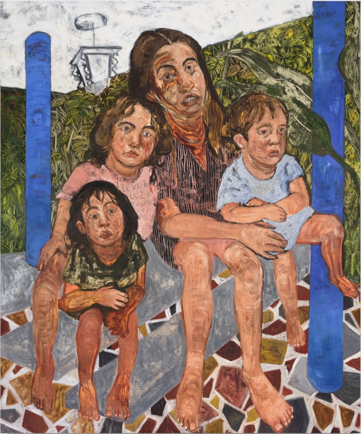 Bernadette Despujols Tamara en El Pi&ntilde;al, 2022 Oil on canvas 72 x 60 in 182.9 x 152.4 cm (BDE22.010)