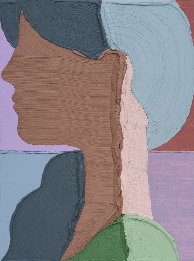 Jos&eacute; Lerma Leidy, 2025 Acrylic on burlap 48 x 36 in 121.9 x 91.4 cm (JLE25.003)
