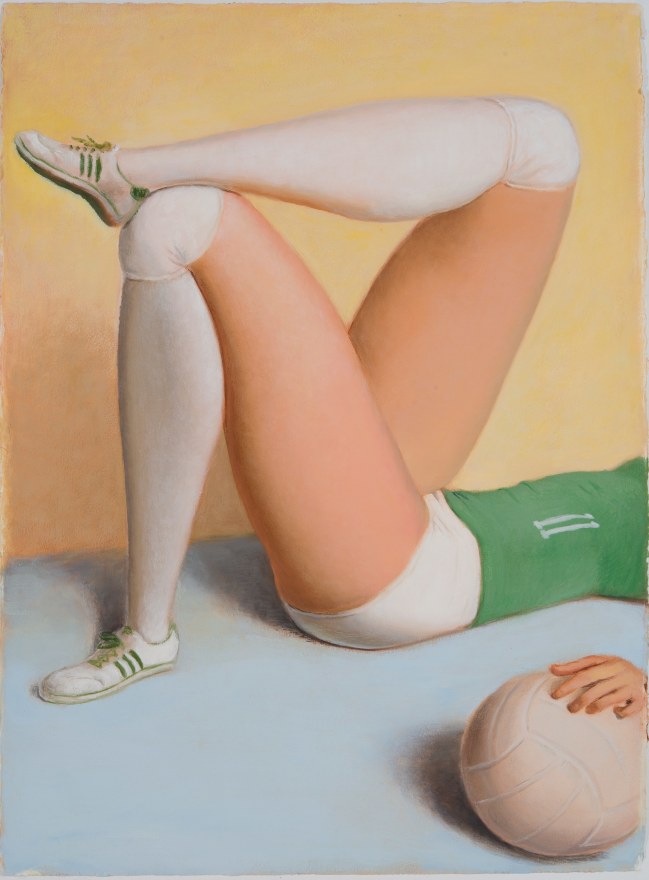Jansson Stegner Legs I, 2016 Oil on paper 30 x 22 in 76.2 x 55.9 cm (JAS16.002)