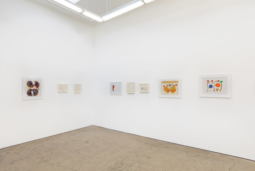 Installation view 8 of Roger Hilton, Curated by Kenny Schachter (January 18-28, 2020) at Nino Mier Gallery, Los Angeles