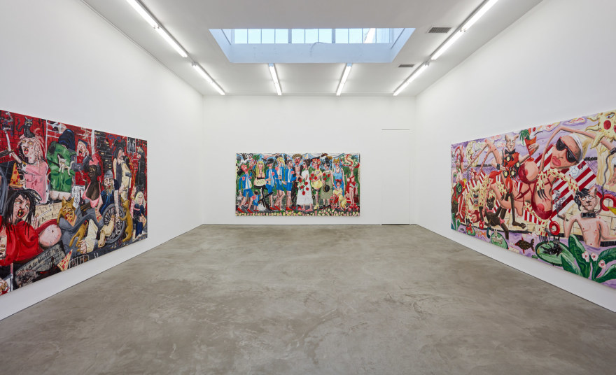 Installation View of &quot;God's Kitchen&quot;, &quot;Truffle Butter&quot;, and &quot;Hollyweed&quot;