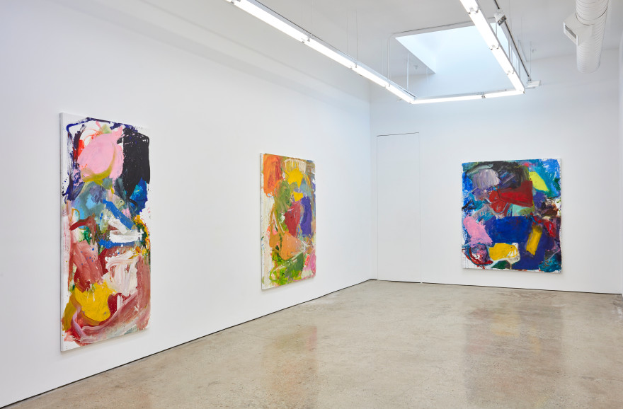 Installation view of Anke Weyer: Gravity Idiot (March 5-April 16, 2016) at Nino Mier Gallery, Los Angeles
