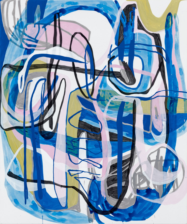 Jana Schr&ouml;der PERLASYNTHIC L5, 2022 Acrylic on canvas 94 1/2 x 78 3/4 in 240 x 200 cm (JSR22.049)