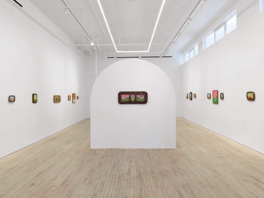 Installation view of Karel Dicker, tamed flowers, Nino Mier Gallery, Tribeca, June 27 &ndash; August 8, 2025