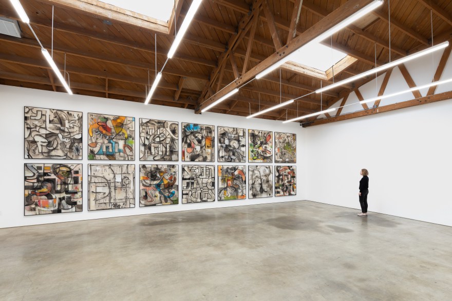 Installation View 7 of Jan-Ole Schiemann's Paintings Have Feelings Too (February 15&ndash;March 13, 2020). Nino Mier Gallery, Los Angeles, CA
