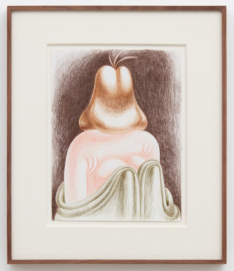 Louise Bonnet Untitled, 2018 Colored pencil on paper 12 x 9 in 30.5 x 22.9 cm (LB18.009)