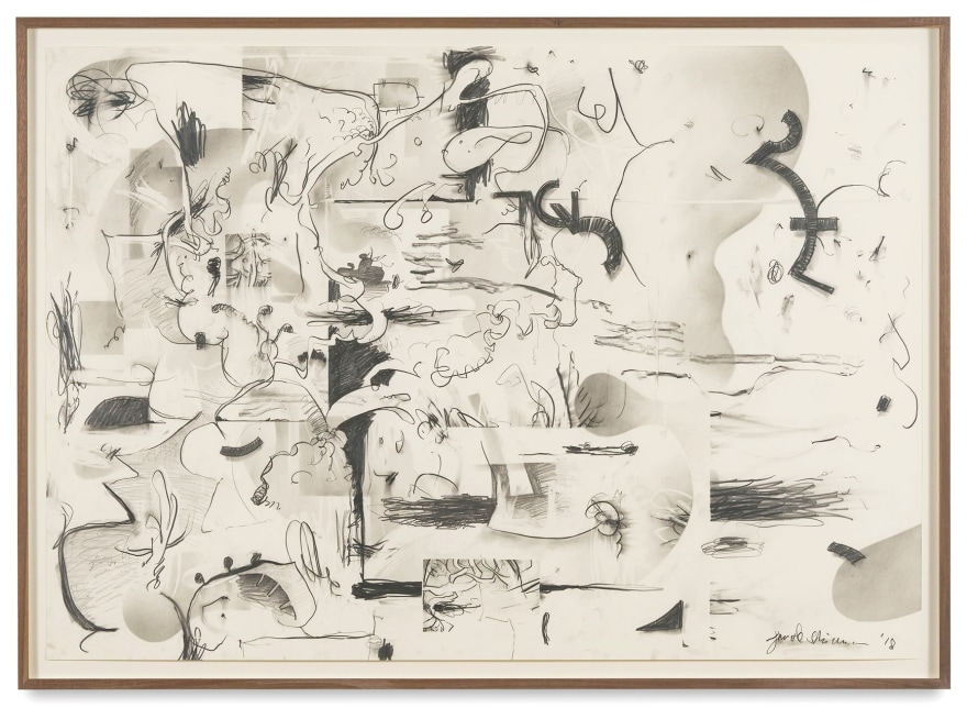 Jan-Ole Schiemann, TBT, 2018. Graphite on paper, 39 3/8 x 27 1/2 in, 100 x 70 cm (JS18.019)