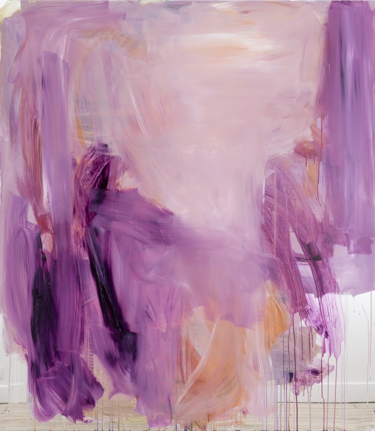 Peter Bonde Untitled, 2020 Oil on mirror-foil 63 x 55 1/8 in 160 x 140 cm (PB20.001)
