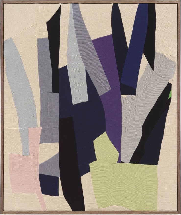 Ethan Cook Untitled, 2025 Signed and dated on verso Hand-woven cotton 36 x 30 in (framed) 91.4 x 76.2 cm (framed) (ECO25.002)