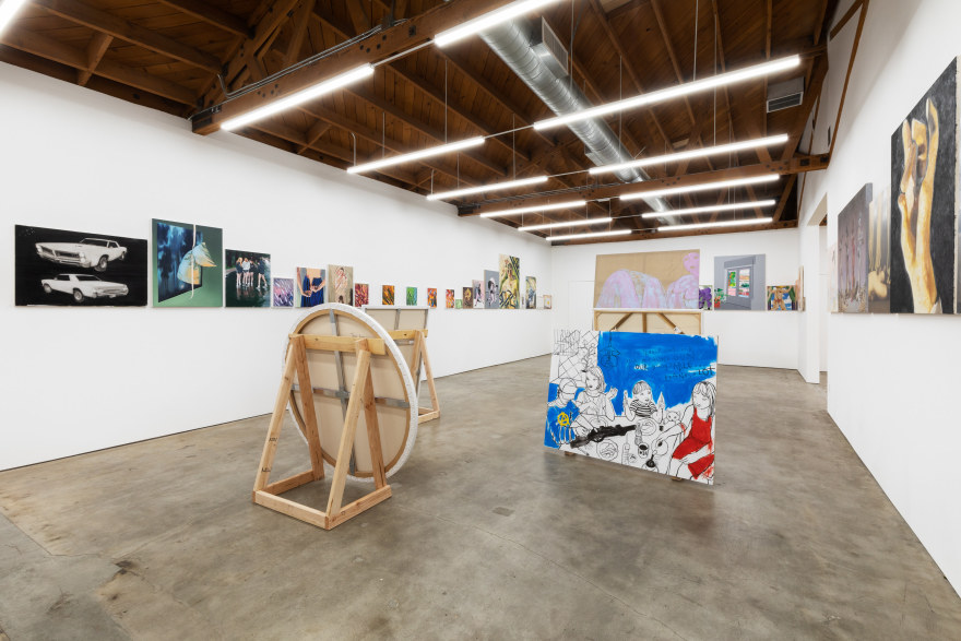 Installation view 7 of To Paint is To Love Again, Curated by Olivier Zahm (January 18-28, 2020) at Nino Mier Gallery, Los Angeles