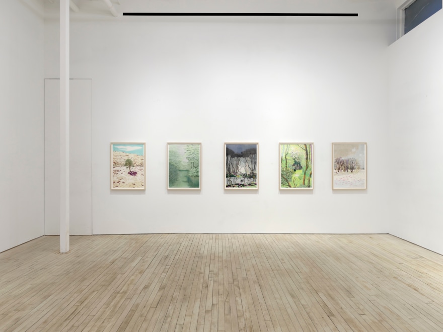 Installation view of Per Adolfsen,&nbsp;Walk with Me, Nino Mier Gallery, Tribeca, January 10 &ndash; February 8, 2025