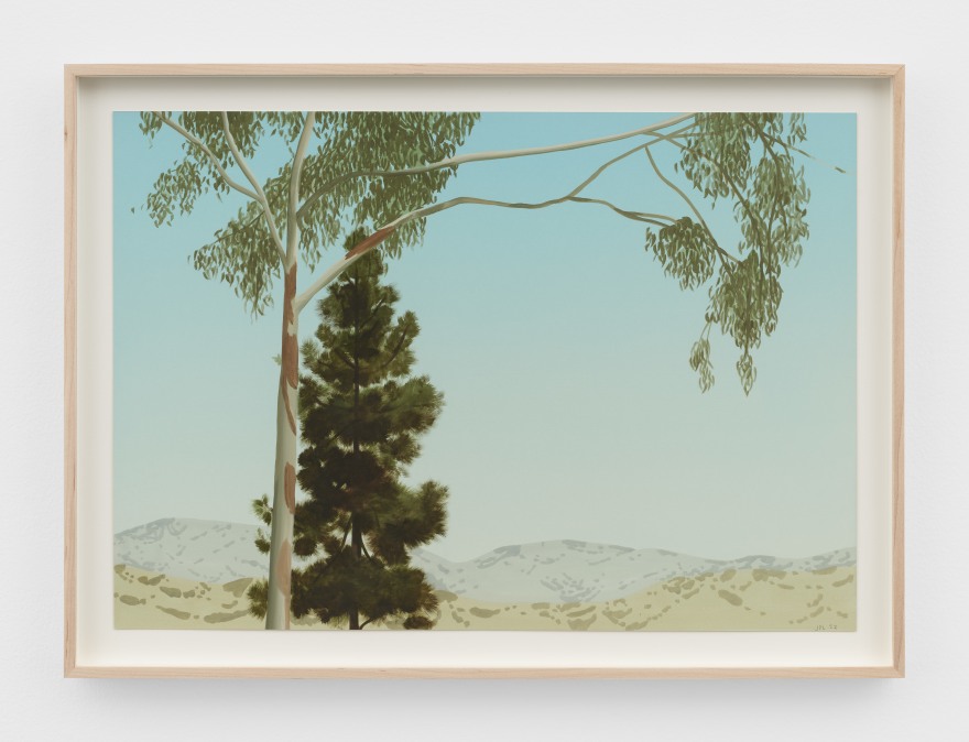 Jake Longstreth Untitled, 2022 Oil on paper 16 1/2 x 22 1/2 in (framed) 41.9 x 57.1 cm (framed) (JLO22.036)