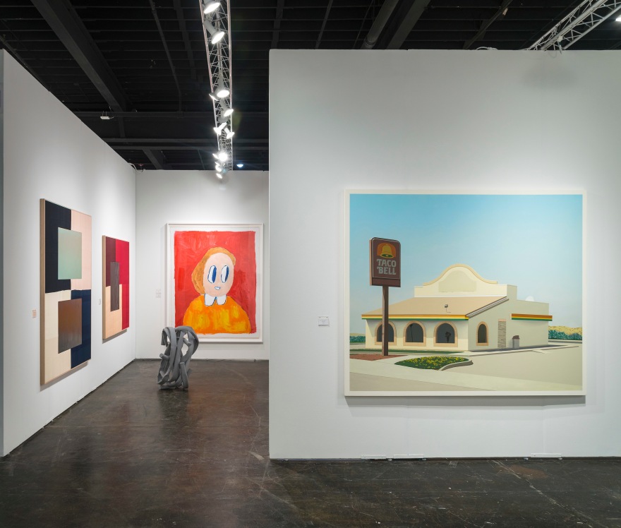 NADA Miami 2019, Installation view; Exterior view of Jake Longstreth