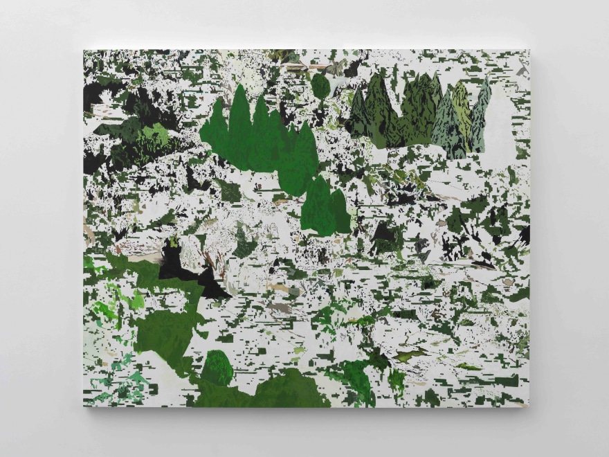 Christopher Astley Terrain #10, 2023 Oil and Gesso on wood panel 48 x 60 in 121.9 x 152.4 cm (CAS24.002)