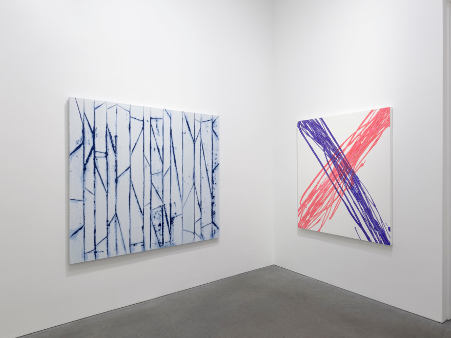 Installation view of aligned, Nino Mier Gallery, Soho, February 12 &ndash; March 22, 2025