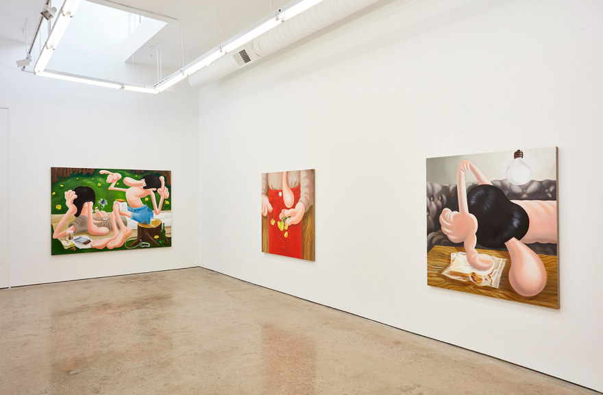 Installation view 8 of Louise Bonnet: Paintings (April 23 &ndash; June 4, 2016), Nino Mier Gallery, Los Angeles