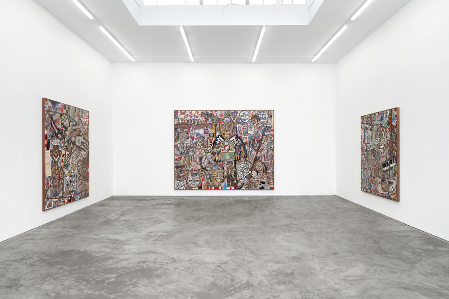Installation view of Cameron Welch, Revelry, (March 24 - April 29, 2023). Nino Mier Gallery Two, Los Angeles.
