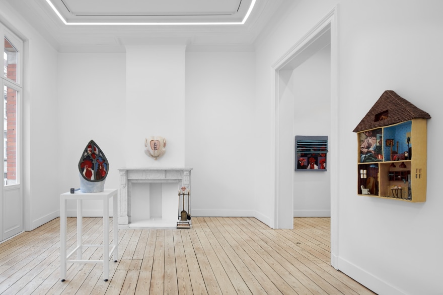 Installation View of Stephanie Temma Hier, This must be the place, April 18 - May 13, 2023 | Nino Mier Gallery Brussels