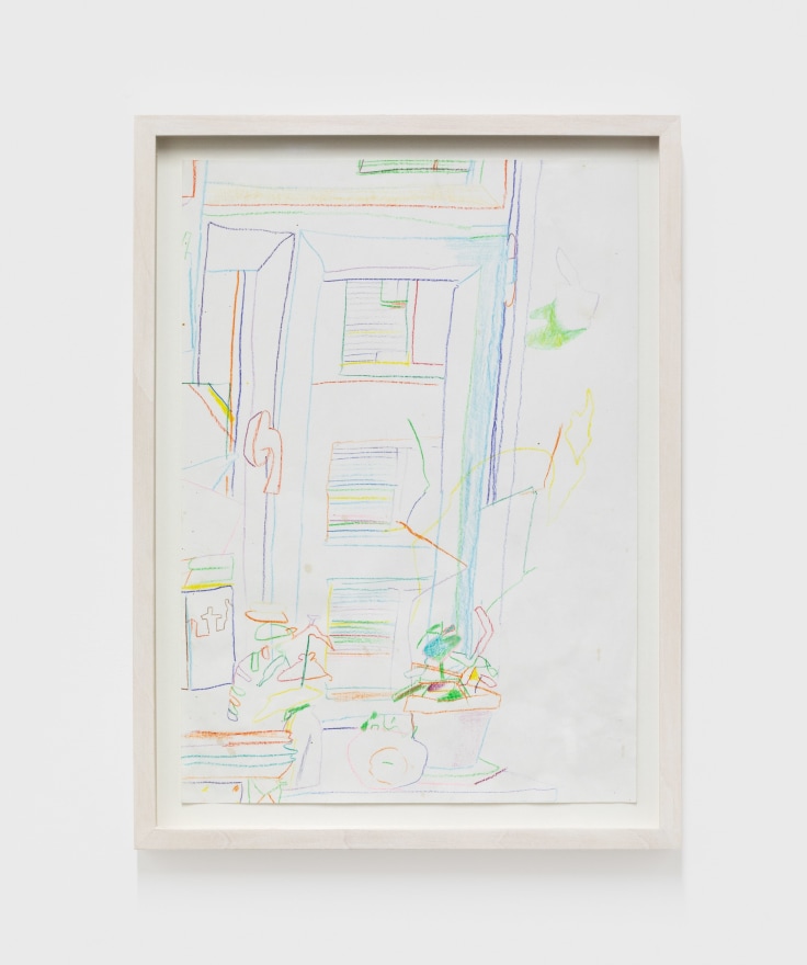 Gerlind Zeilner Untitled, 2020 Colored pencil on paper 11 3/4 x 8 1/4 in 30 x 21 cm (GZE20.016)
