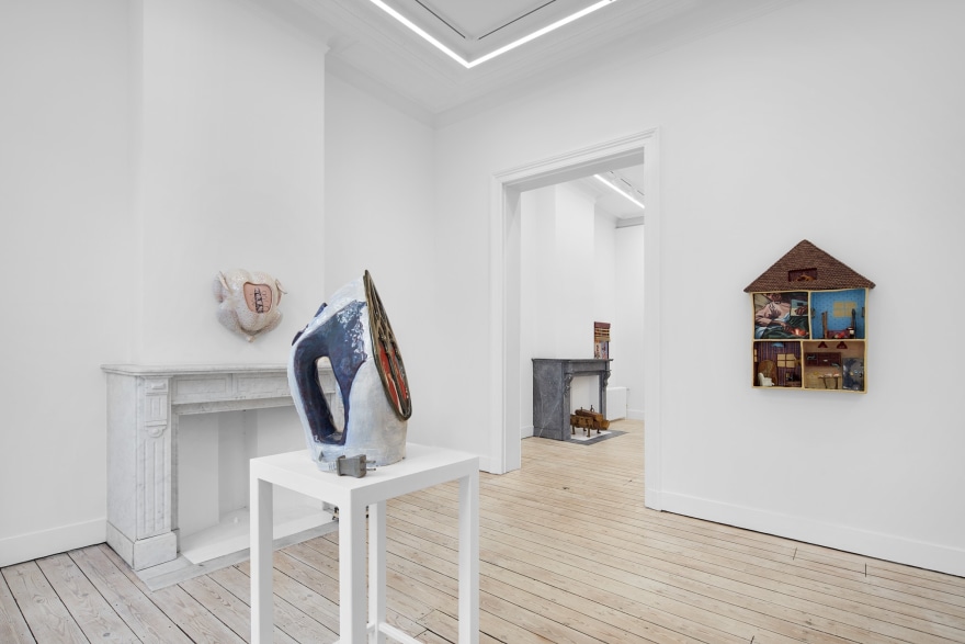 Installation View of Stephanie Temma Hier, This must be the place, April 18 - May 13, 2023 | Nino Mier Gallery Brussels