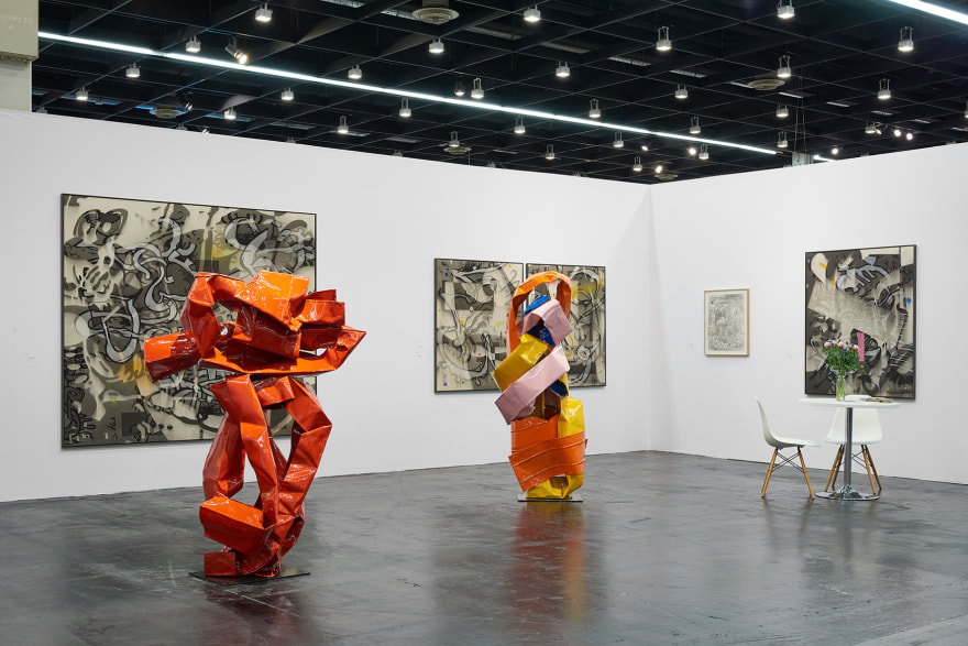 Art Cologne 2017, Installation view; Angled right view