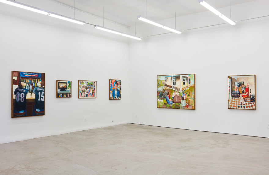 Installation view 8 of Celeste Dupuy-Spencer: And a Wheel on the Track (April 2 &ndash; May 14, 2016), Nino Mier Gallery, Los Angeles