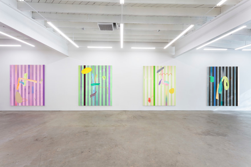 Installation View of Andres Breunig, Adaptability (PRO) (January 22 &ndash; February 11, 2022) Nino Mier Gallery, LA