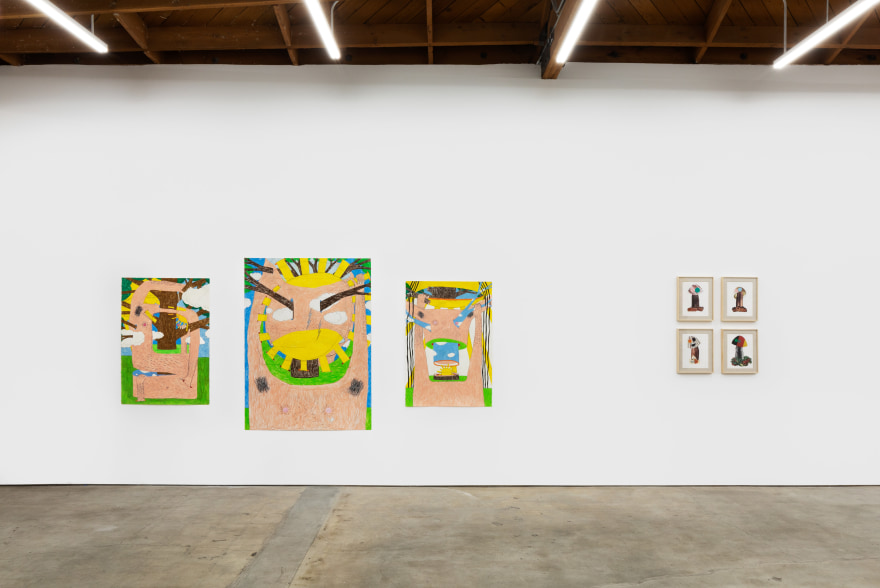 Installation View of Gest (December 15, 2020&ndash;January 31, 2021) Nino Mier Gallery, Los Angeles, CA 9