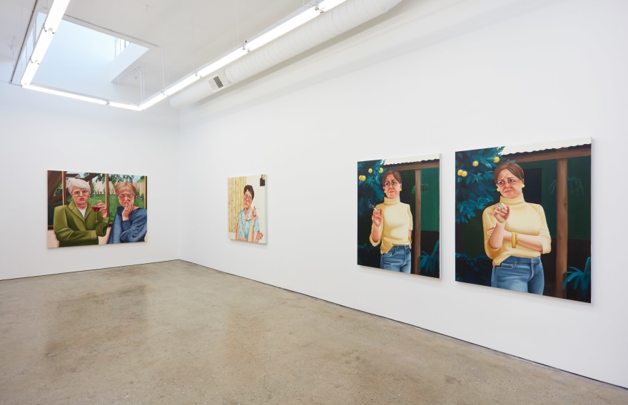 Installation view of Madeleine Pfull (October 6-November 17, 2018 ) at Nino Mier Gallery, Los Angeles