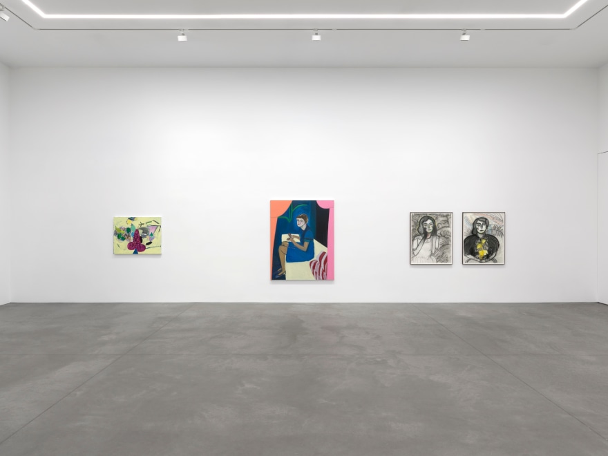 Installation view of M&ograve;nica Subid&eacute;, I don't walk, I fly, Nino Mier Gallery, SoHo, January 9 &ndash; February 8, 2025