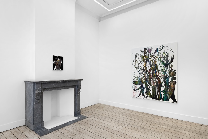 Installation view of Ana Villagomez, Sweet Subterraneans, Nino Mier Gallery, Brussels, April 22 – May 31, 2025
