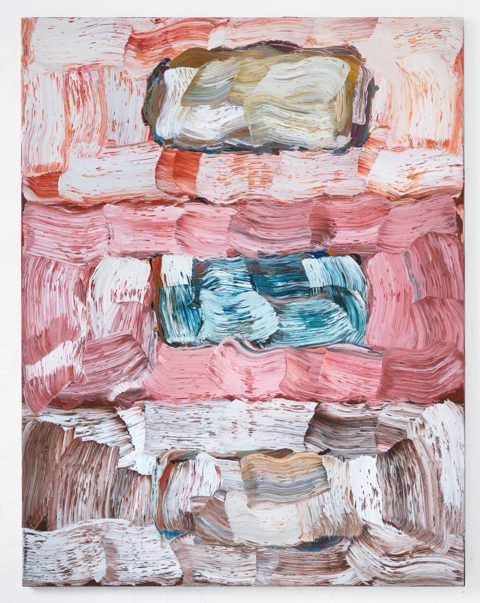 Lucienne O'Mara 1.6.1., 2025 Signed on verso Oil on linen 78 3/4 x 59 in 200 x 150 cm (LOM25.011)