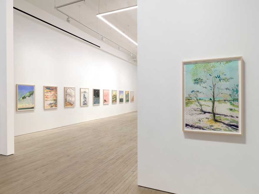 Installation view of Per Adolfsen,&nbsp;Walk with Me, Nino Mier Gallery, Tribeca, January 10 &ndash; February 8, 2025