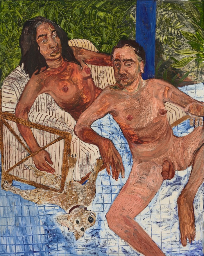 Bernadette Despujols Maria y andres, 2022 Oil on canvas 60 x 48 in 152.4 x 121.9 cm (BDE22.002)