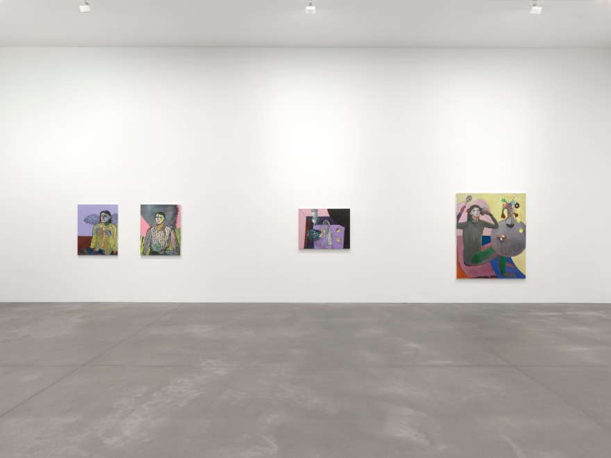 Installation view of M&ograve;nica Subid&eacute;, I don't walk, I fly, Nino Mier Gallery, SoHo, January 9 &ndash; February 8, 2025