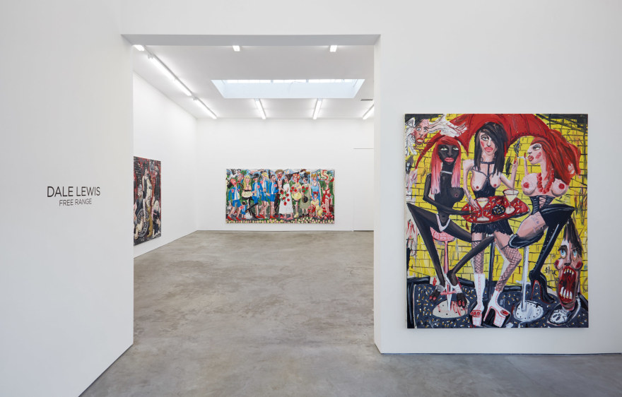 Installation View of &quot;Front Range&quot; Exhibition (2018) specifically highlighting &quot;Princes&quot;