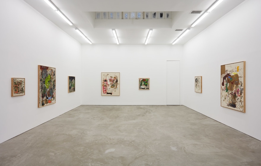 Installation view 8 of Michael Bauer: Soft Paintings (Bearnaise) (January 27 &ndash; March 11, 2017), Nino Mier Gallery, Los Angeles