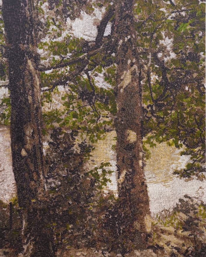 Gregory Hodge Lake, 2025 Acrylic on linen 78 3/4 x 63 in 200 x 160 cm (GHO25.010)