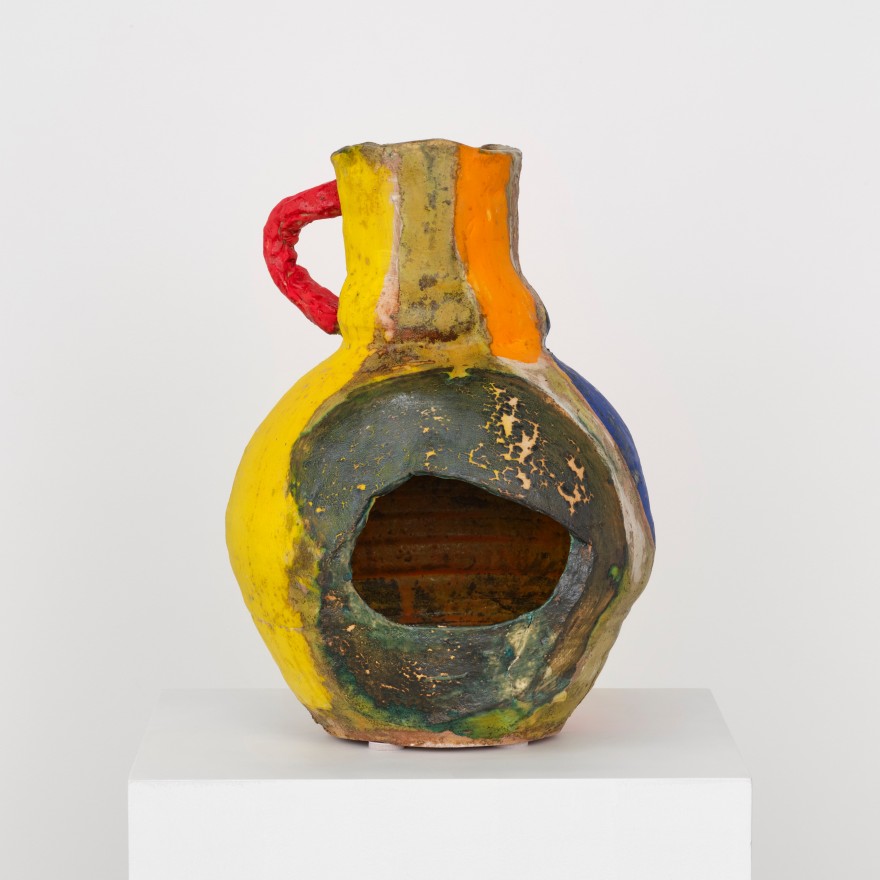 Roger Herman, large jug, Hole, 2023