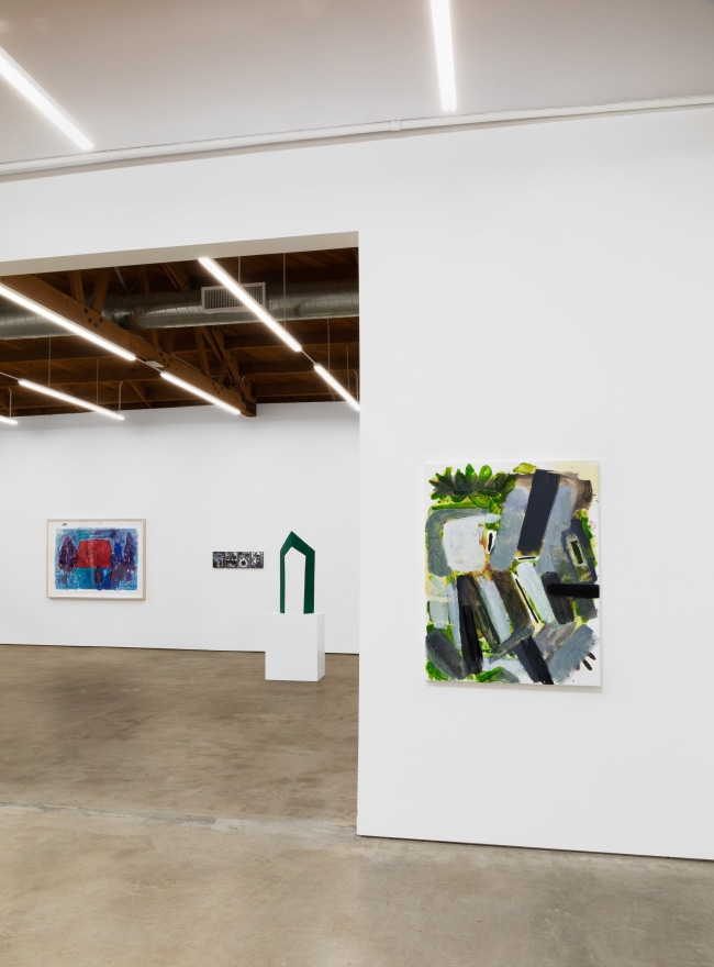 Some Trees, Organized by Christian Malycha, 2019, Nino Mier Gallery, Los Angeles, Installation view of Northwestern Secondary Room