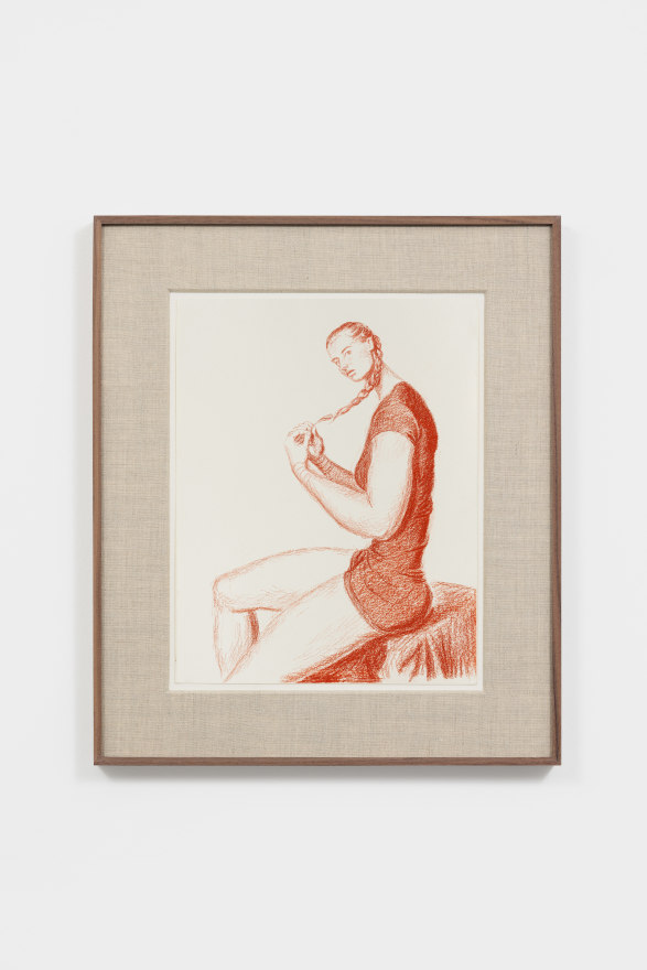 Jansson Stegner Untitled, 2022 Unique conte and chalk drawing on paper, framed 20 x 17 x 1 3/4 in (framed) 50.8 x 43.2 x 4.4 cm (framed) 20 x 16 in (special edition box) 50.8 x 40.6 cm (special edition box) Edition of 10 plus 1 AP and 1 PP (JAS22.010)